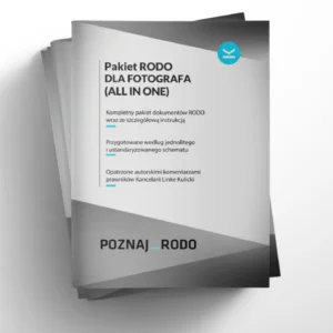 PAKIET RODO DLA FOTOGRAFA